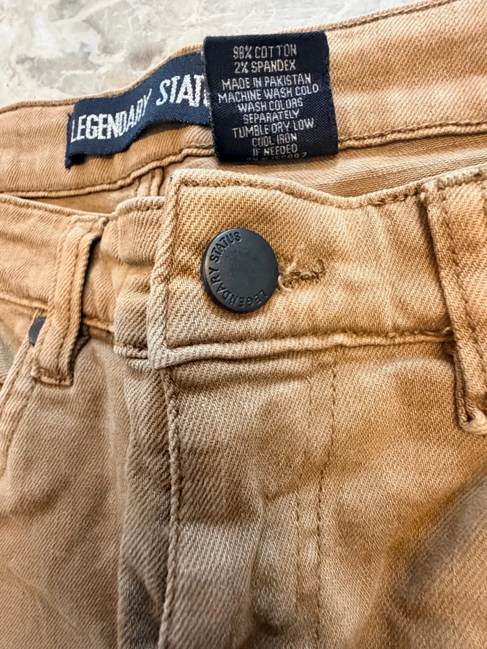 Legendary Status Men’s Size 30 Brown Cargo Shorts Utility Pockets